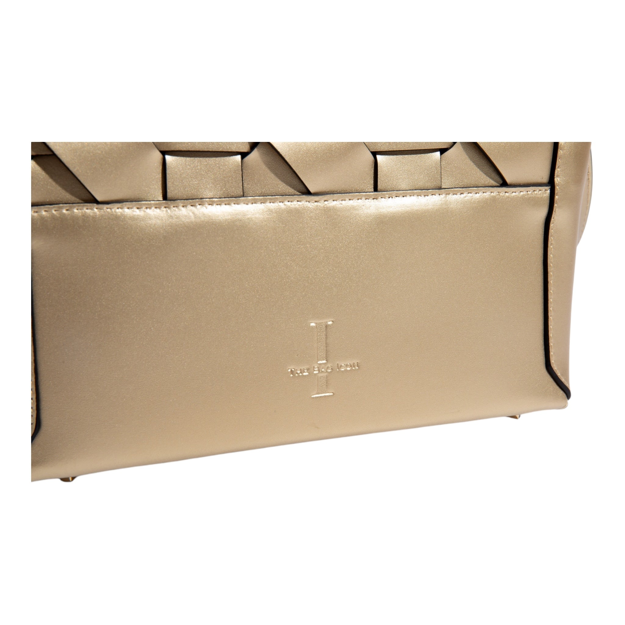 The ZENOBIA WOVEN CLUTCH