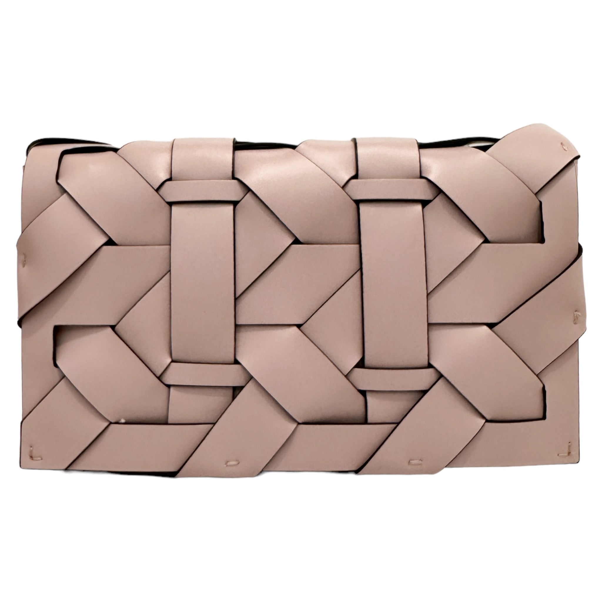 The ZENOBIA WOVEN CLUTCH